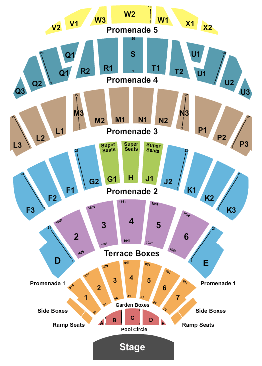 Hollywood Bowl Mac DeMarco Seating Chart
